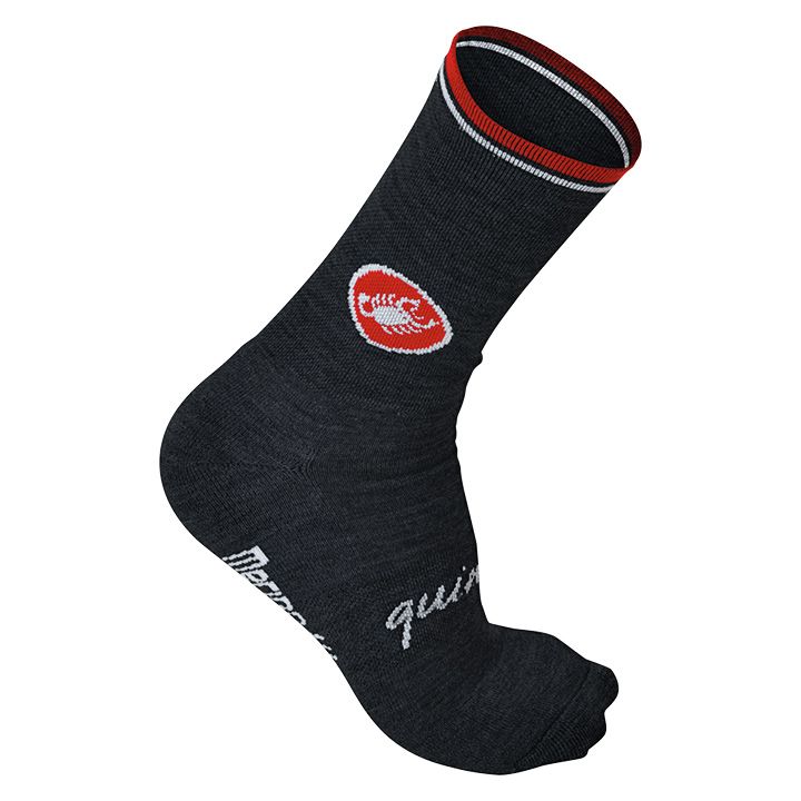 CASTELLI Fietssokken Quindici winterfietssokken, voor heren, Maat 2XL, Fietskled