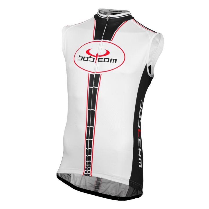 Cycling jersey, BOBTEAM Infinity Sleeveless Jersey, for men, size S, Cycling clothing