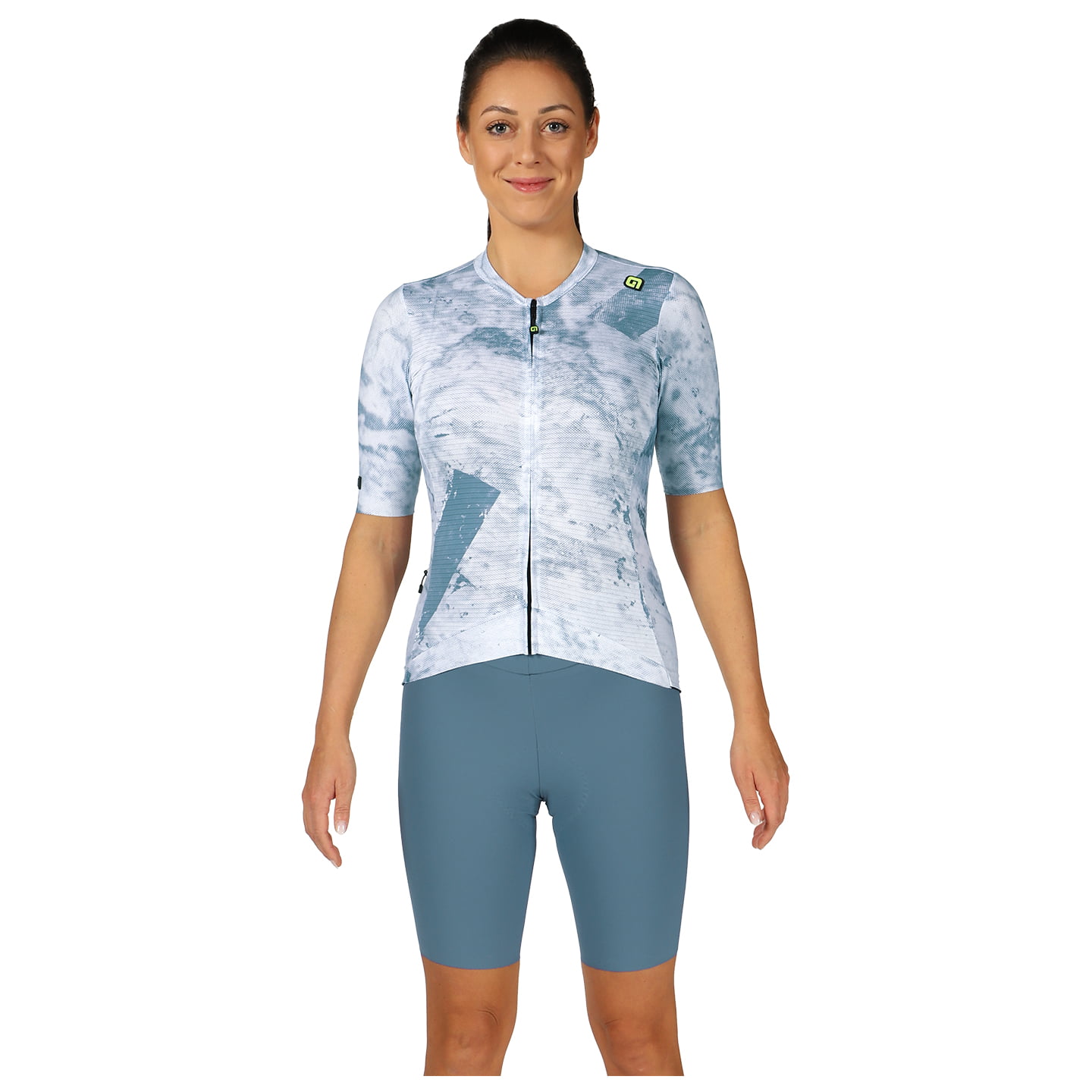 ALÉ Marble Dames set (fietsshirt + fietsbroek) dames set (2 artikelen),