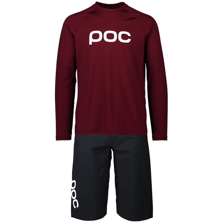 POC Enduro Set (fietsshirt + fietsbroek) set (2 artikelen), voor heren