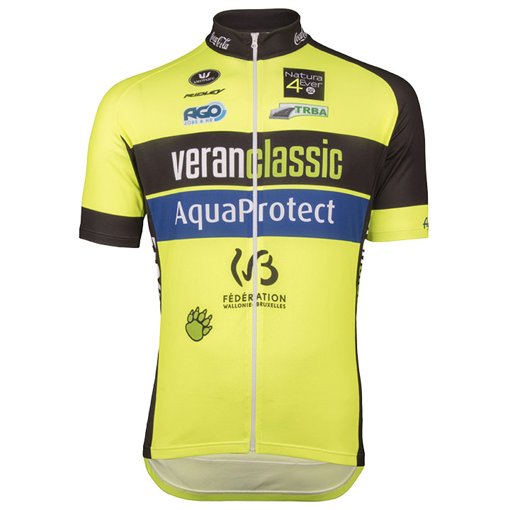 WB VERANCLASSIC AQUALITY PROJECT 2017 fietsshirt met korte mouwen, voor heren, M