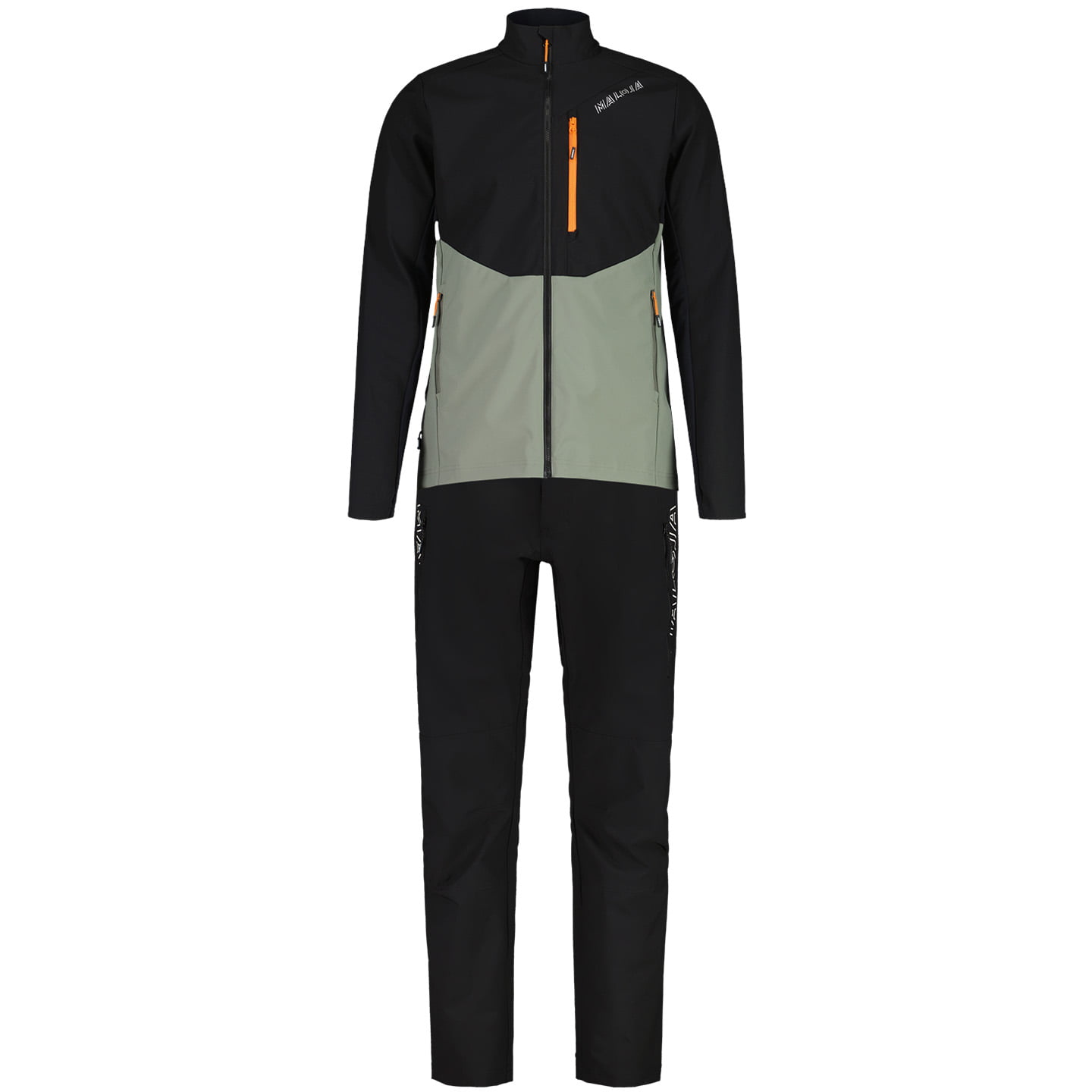 MALOJA AlpeM. Set (winter fietsjack + lange koersbroek) set (2 artikelen), voor