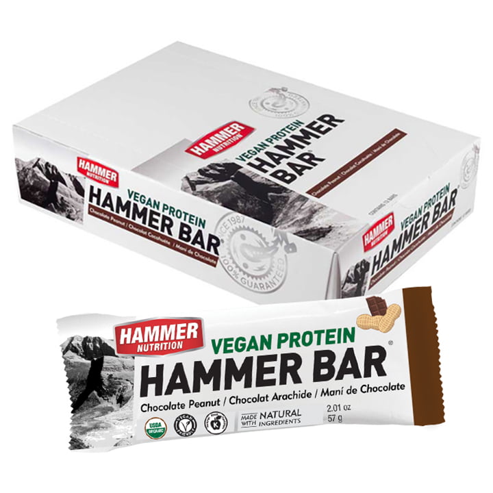 HAMMER NUTRITION RecoveryVegan Chocolate-Peanut 12 repen/doos reep,