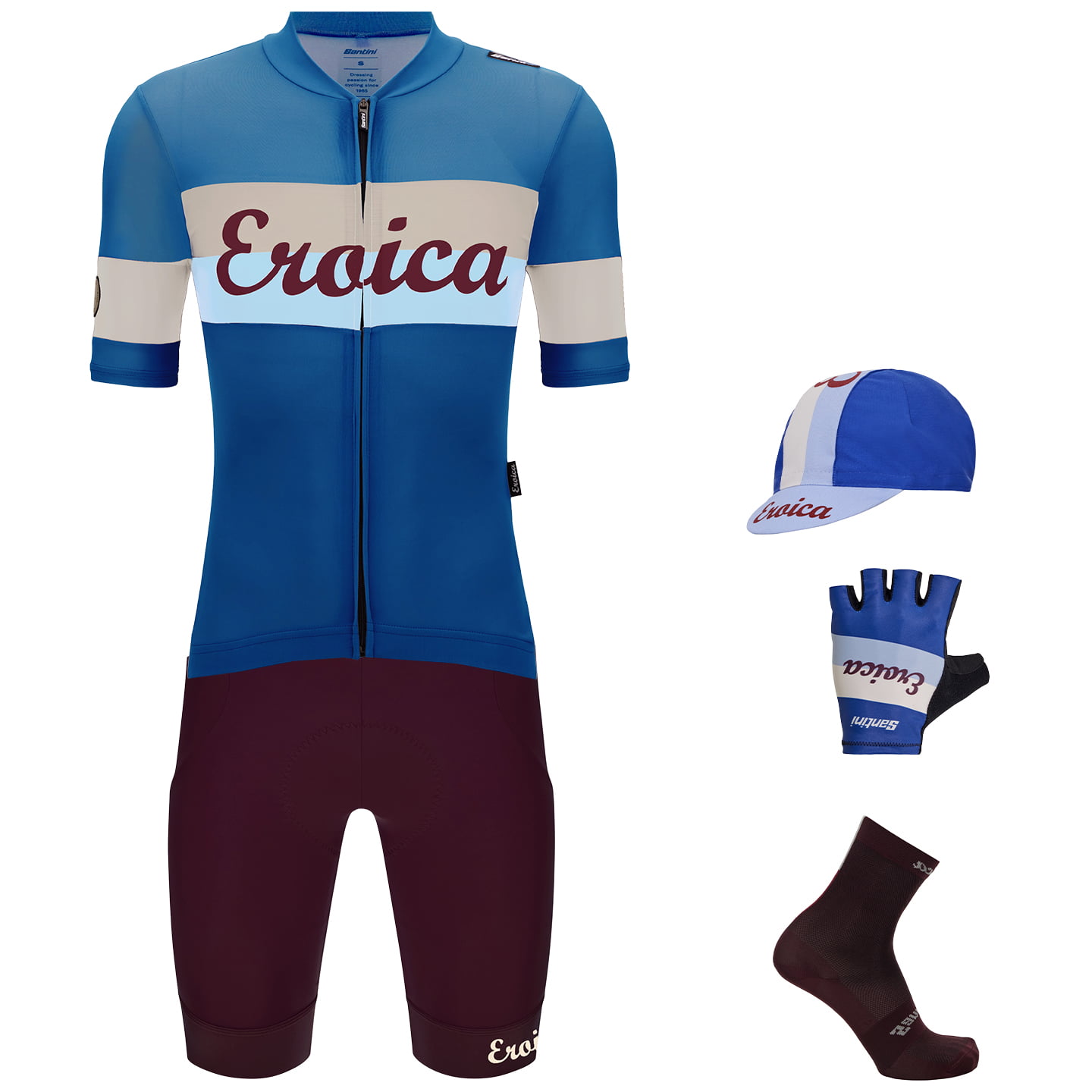 SANTINI Eroica Quiete Maxi-Set (5 stukken) maxiset (5 artikelen), voor heren,
