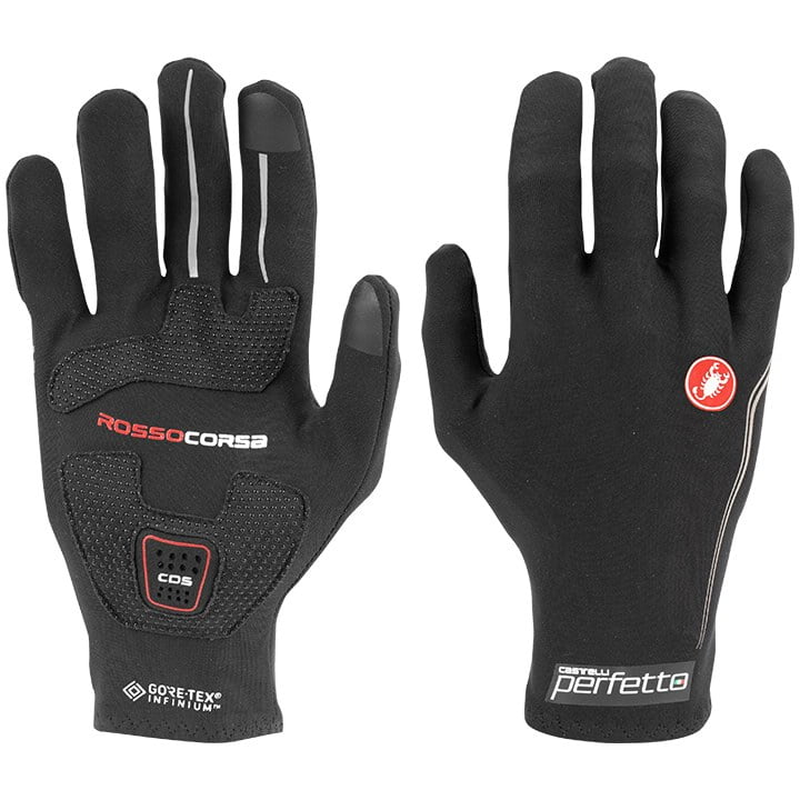 Perfetto Light Full Finger Gloves Cycling Gloves, for men, size M, Cycling gloves, Cycling gear