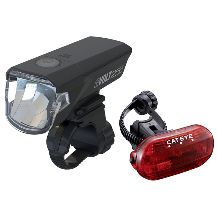 CATEYE Set of Lights GVolt25c + Omni3G, Bicycle light, Bike accessories