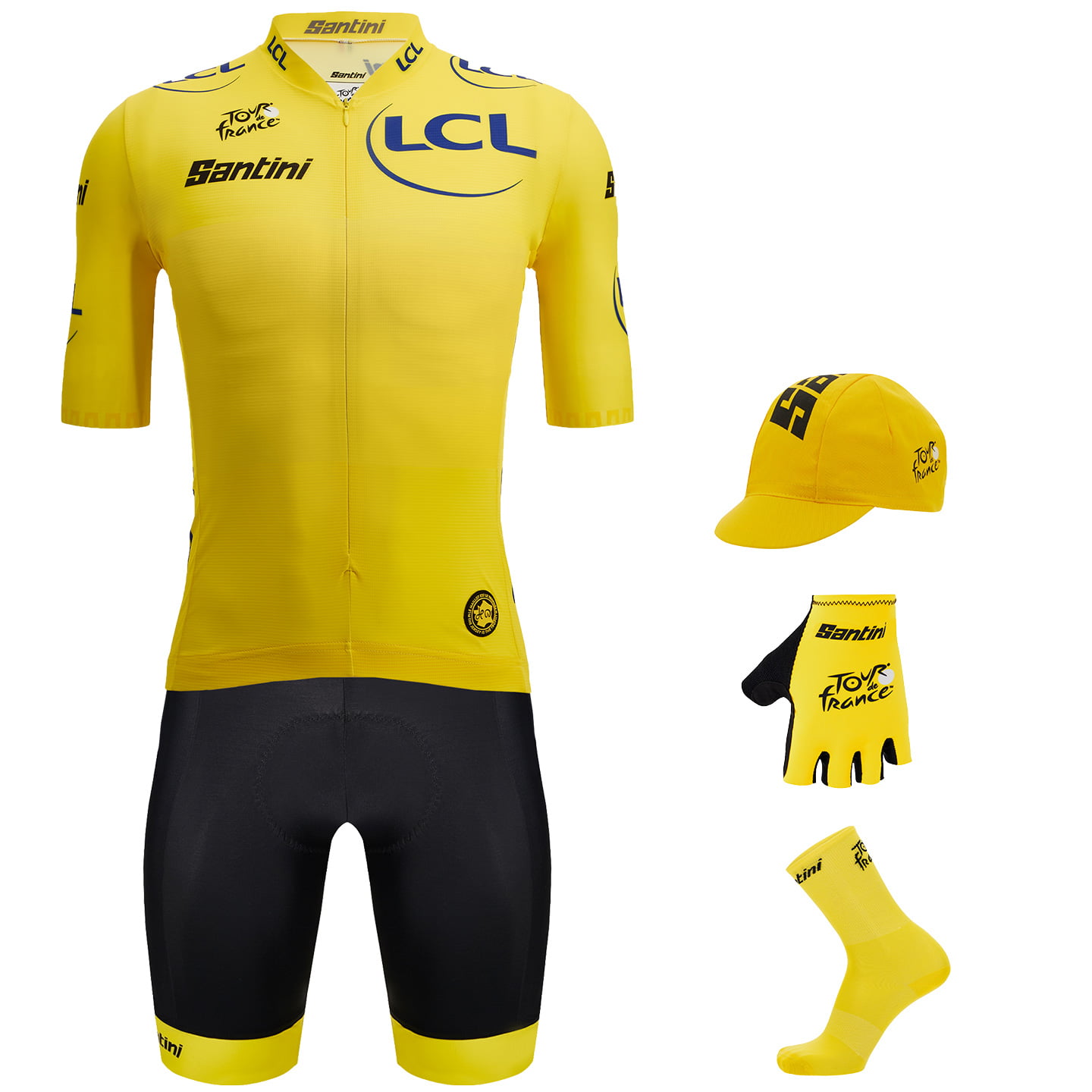 TOUR DE FRANCE Race 2024 Maxi-Set (5 stukken) maxiset (5 artikelen), voor heren,