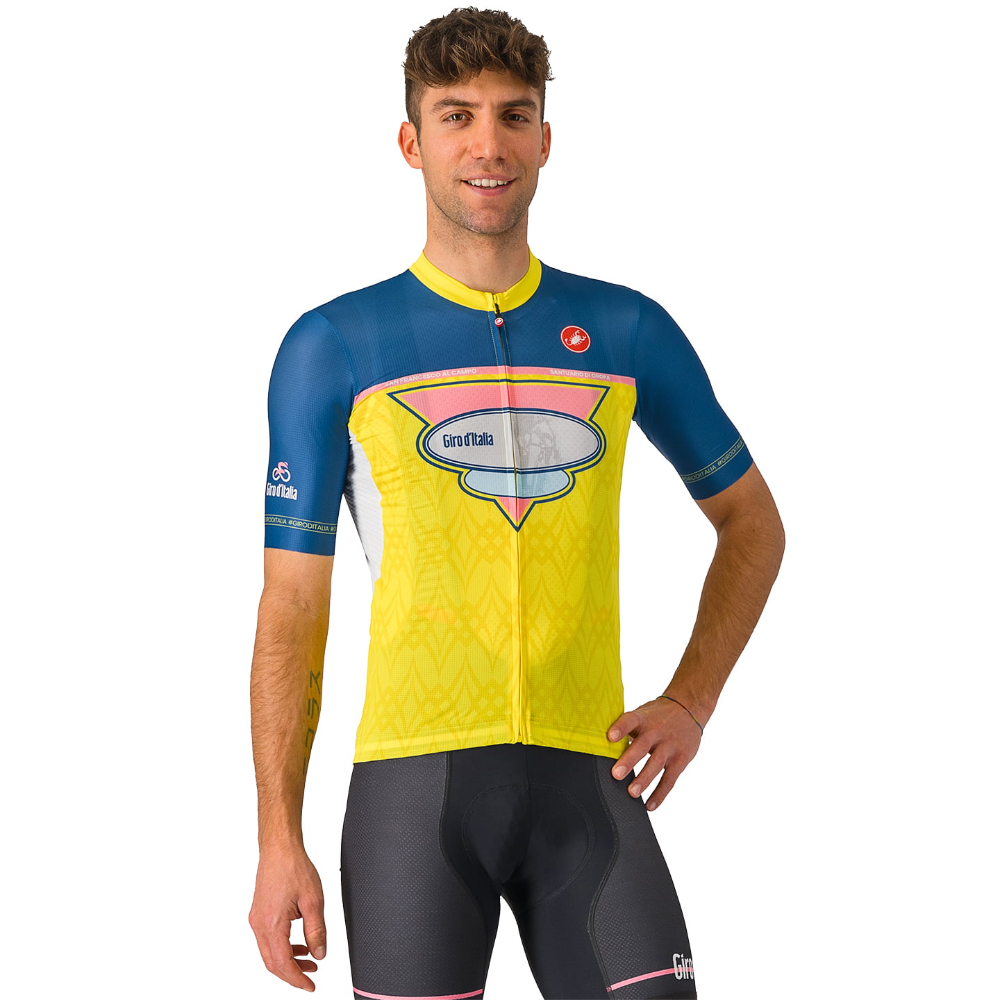 GIRO D'ITALIA Shirt met korte mouwen Oropa 2024 fietsshirt met korte mouwen,