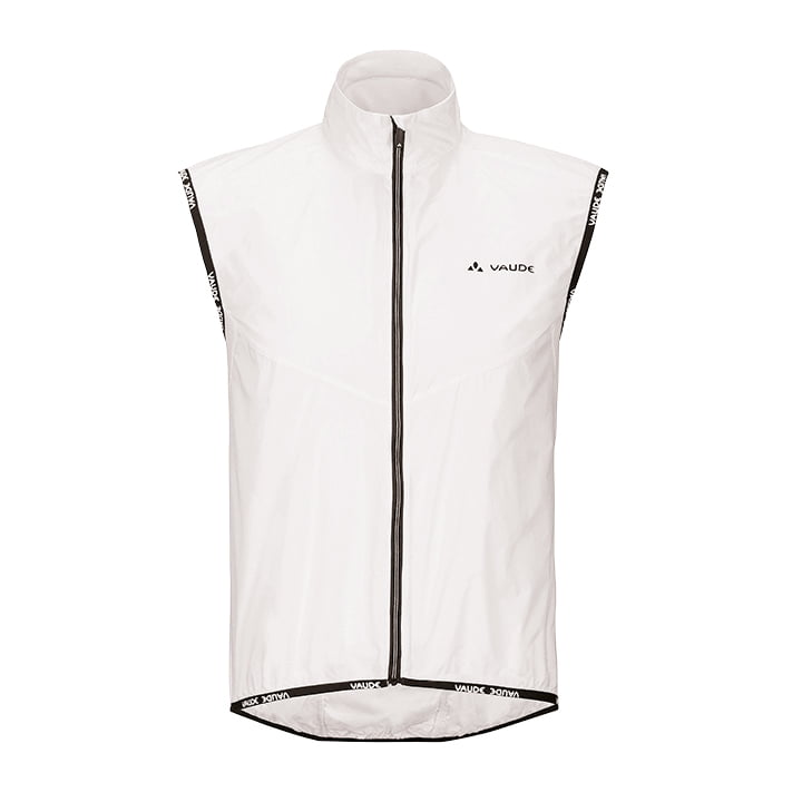 VAUDE Air II, wit windvest, voor heren, Maat 2XL, Fietsvest, Fietskleding