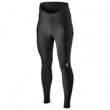 Castelli Velocissima Thermal Womens Long Cycling Tights - Black