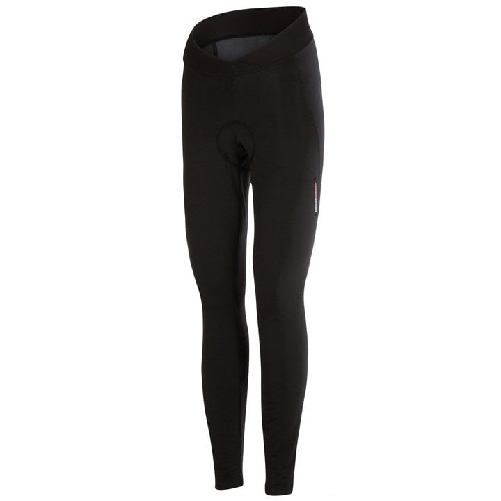 CASTELLI Meno Wind Women’s Cycling Tights, black Women’s Cycling Tights, size XS, Cycle tights, Bike clothing