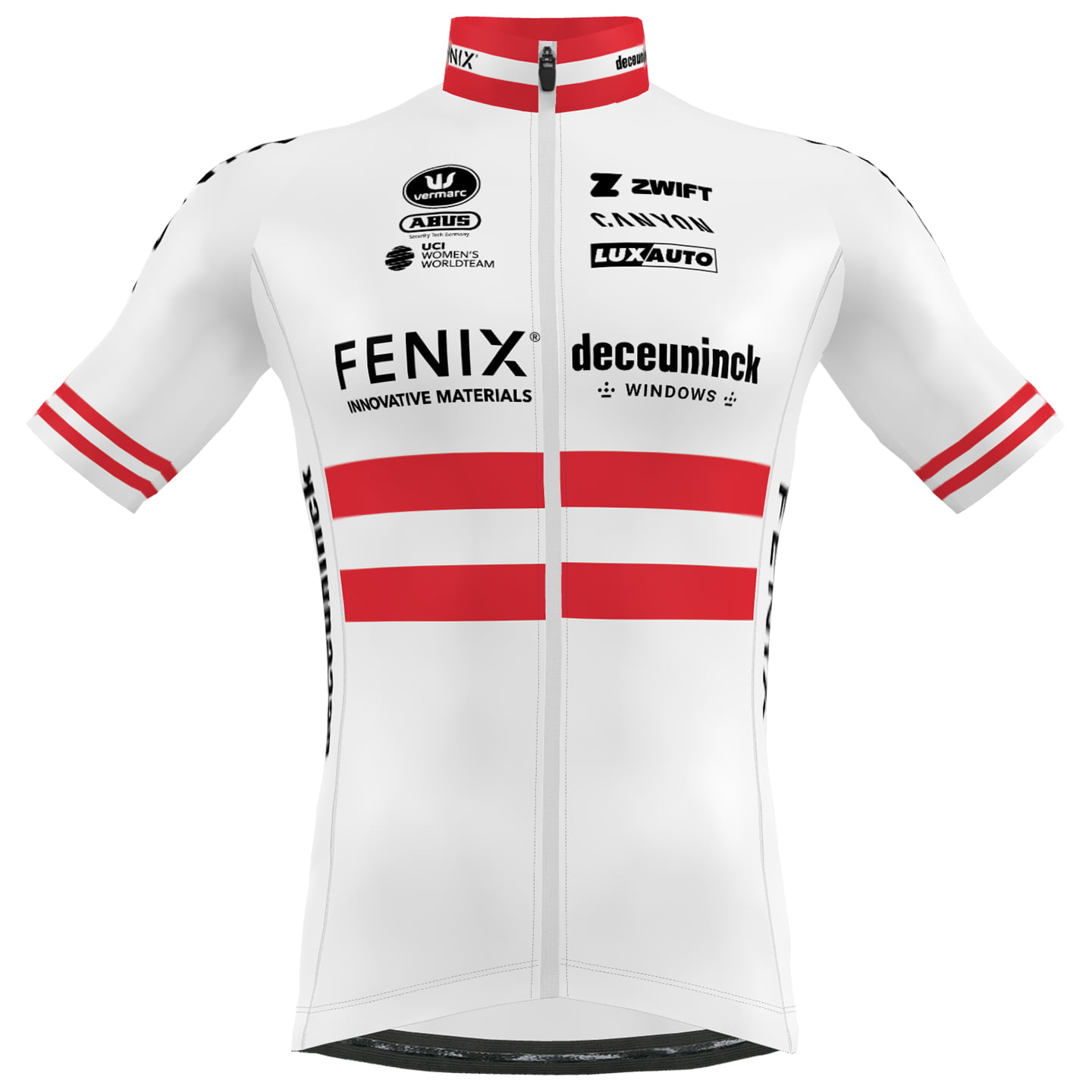 FENIX-DECEUNINCK Austrian Champion 2024 Short Sleeve Jersey, for men, size M, Cycle jersey, Cycling clothing