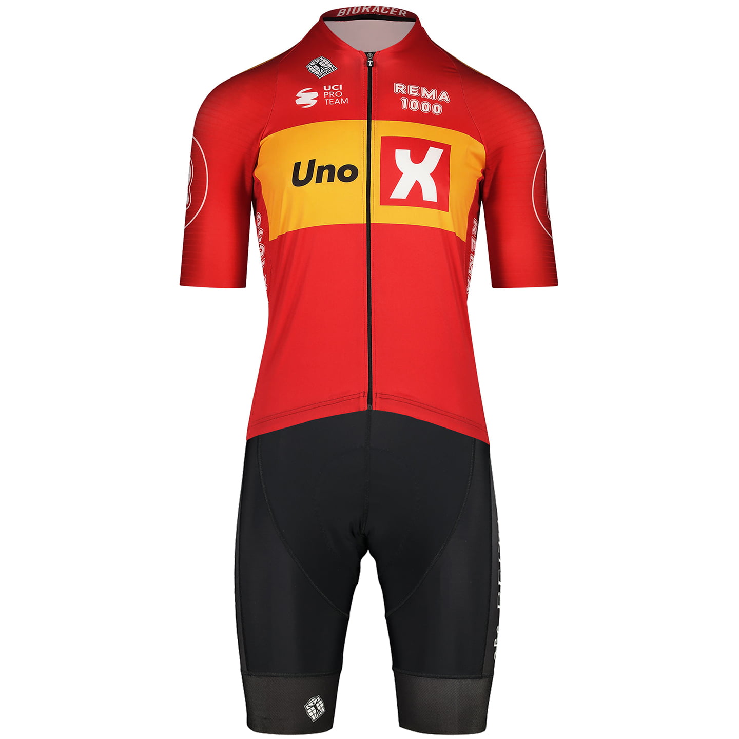 UNO-X 2023 Set (cycling jersey + cycling shorts) Set (2 pieces), for men, Cycling clothing