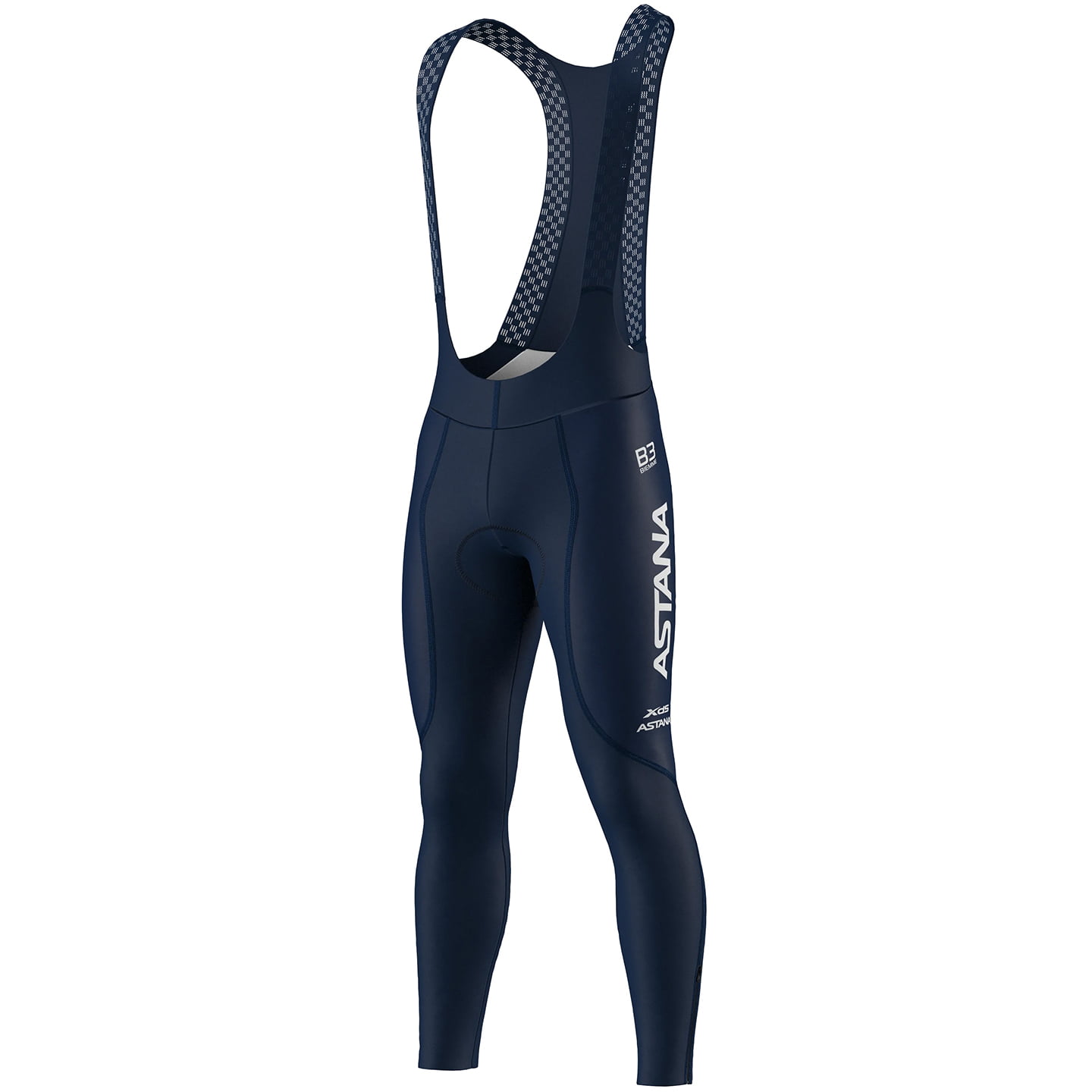 XDS ASTANA TEAM 2025 lange koersbroek, voor heren, Maat 2XL, Fiets broek,