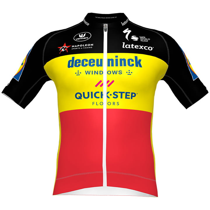 DECEUNINCK QUICK-STEP PRR Belgische kampioen 2021 Set (2 stukken)