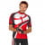 RACE EDITION fietsshirt met korte mouwen, rood-wit-zwart