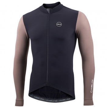 Nalini SOFT WRAP 長袖ジャージ sizeL ブラックワインレッド