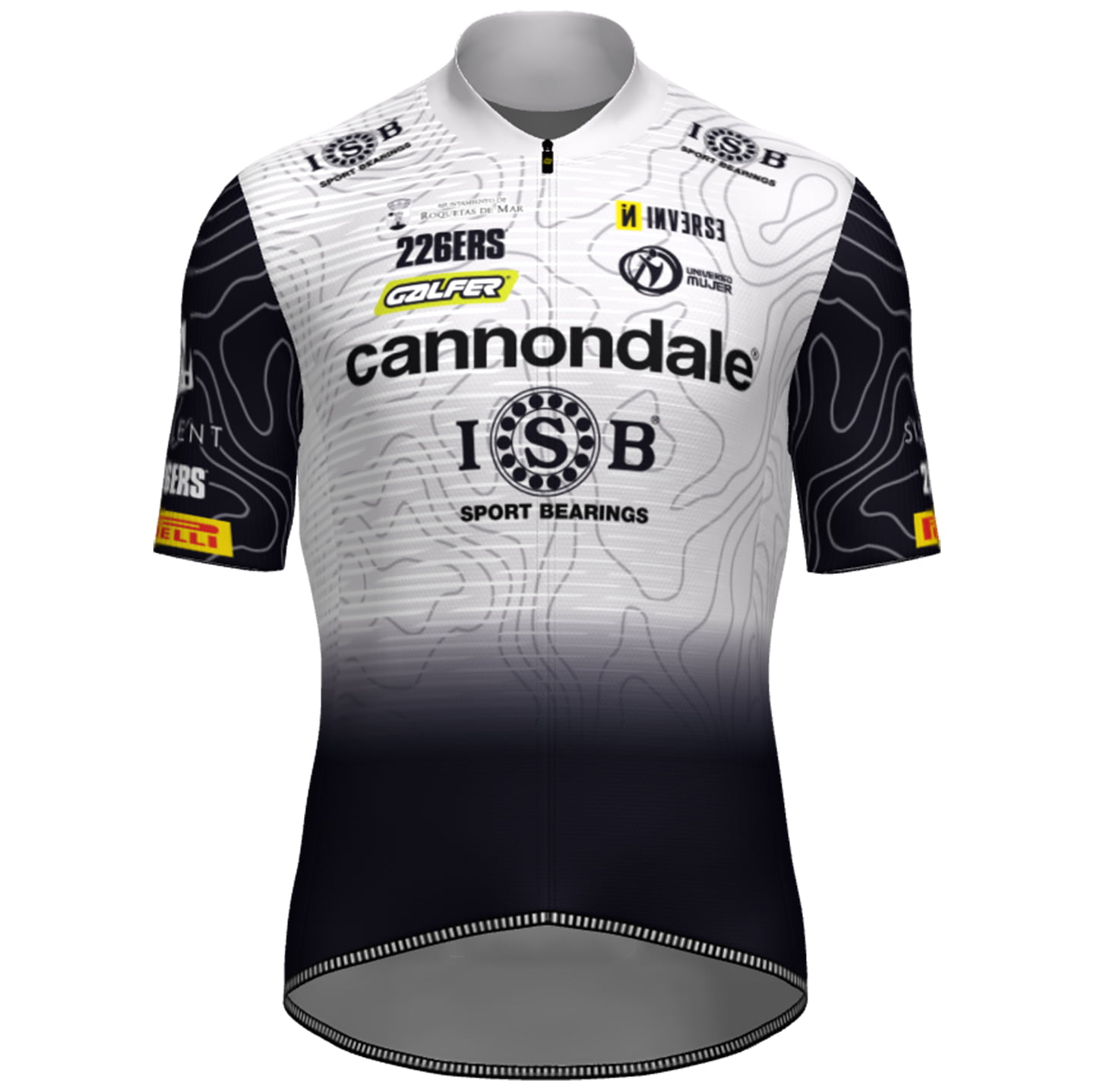 CANNONDALE ISB SPORT TEAM 2025 fietsshirt met korte mouwen, voor heren, Maat