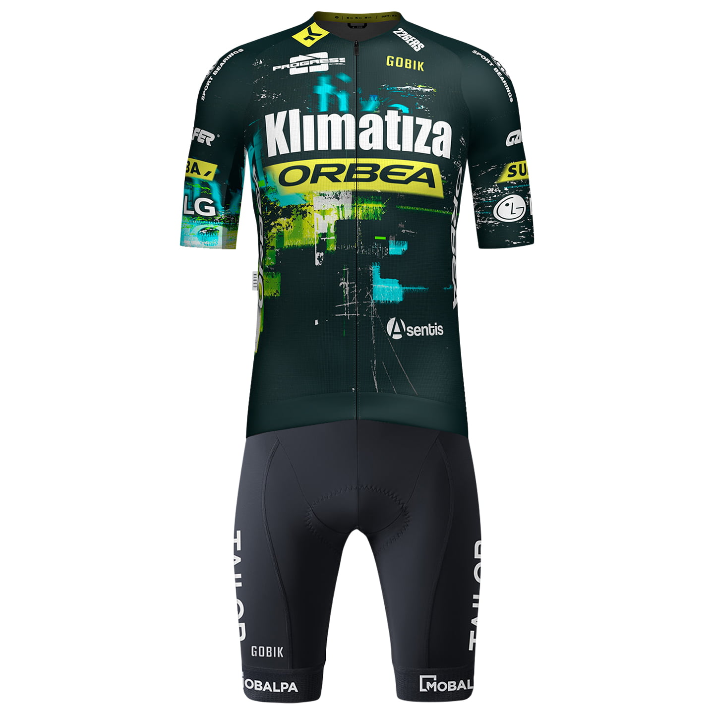 KLIMATIZA ORBEA TEAM 2025 Set (fietsshirt + fietsbroek) set (2 artikelen), voor