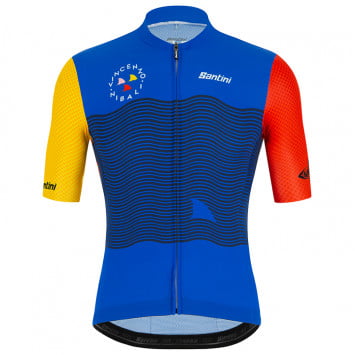 SANTINI Shirt met korte mouwen Vincenzo Nibali 2021 SANTINI SANTINI Shirt met korte mouwen Vincenzo Nibali 2021
