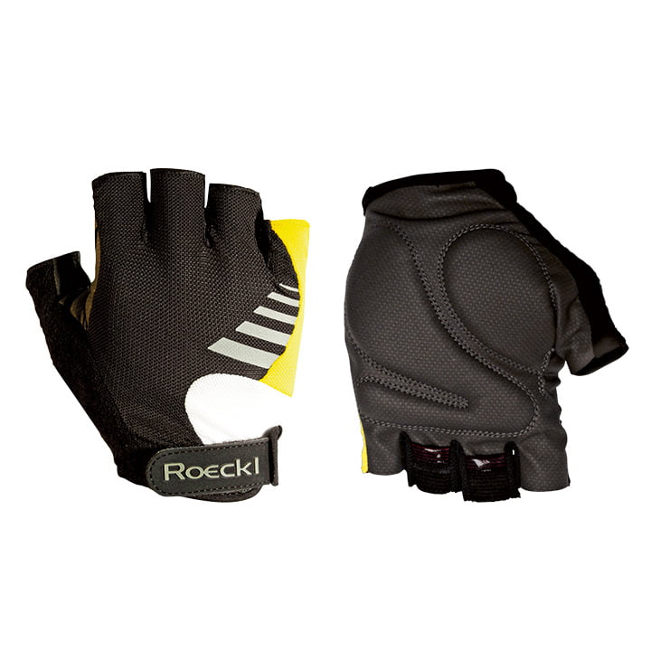 ROECKL Bingen yellow Cycling Gloves, for men, size 7, Cycling gloves, Cycling clothes