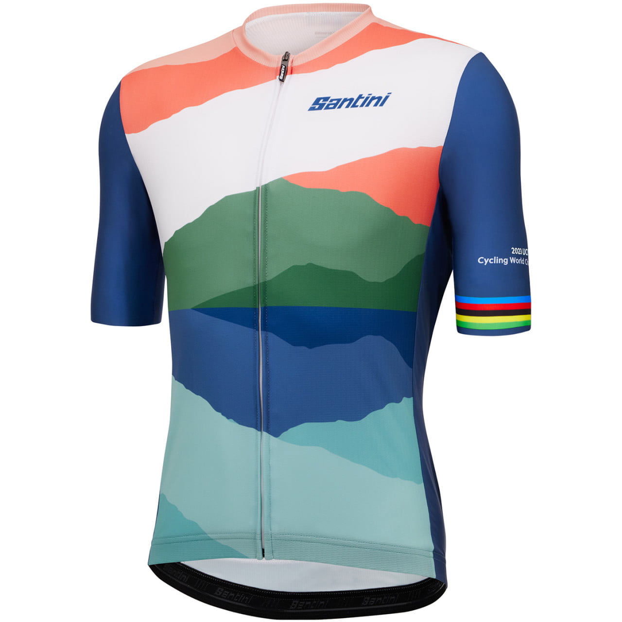 UCI WORLD CHAMPIONSHIP GLASGOW koszulka z krótkim rekawem Cloudscape 2023