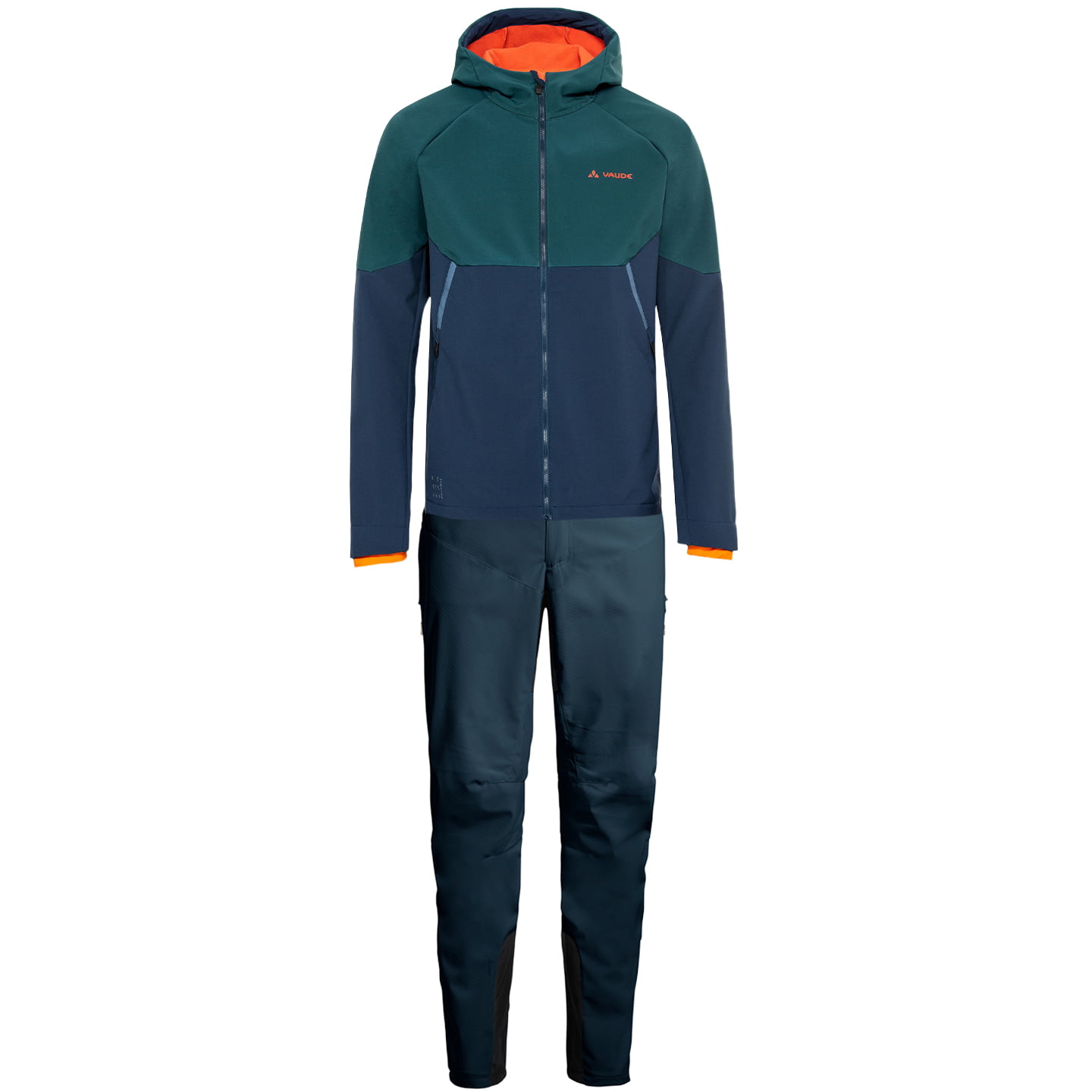 VAUDE Qimsa Set (winter fietsjack + lange koersbroek) set (2 artikelen), voor