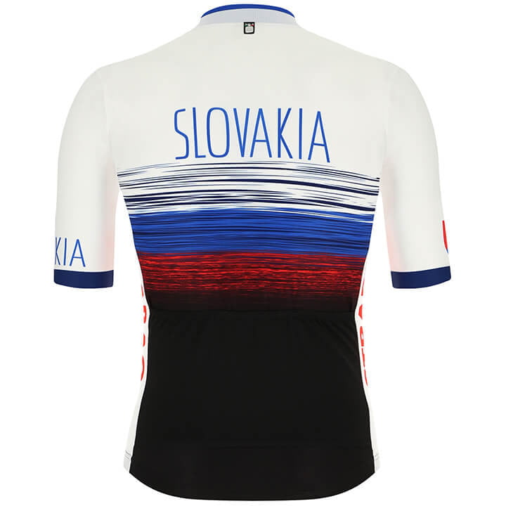 SLOVAKIA NATIONAL TEAM fietsshirt met korte mouwen 2019