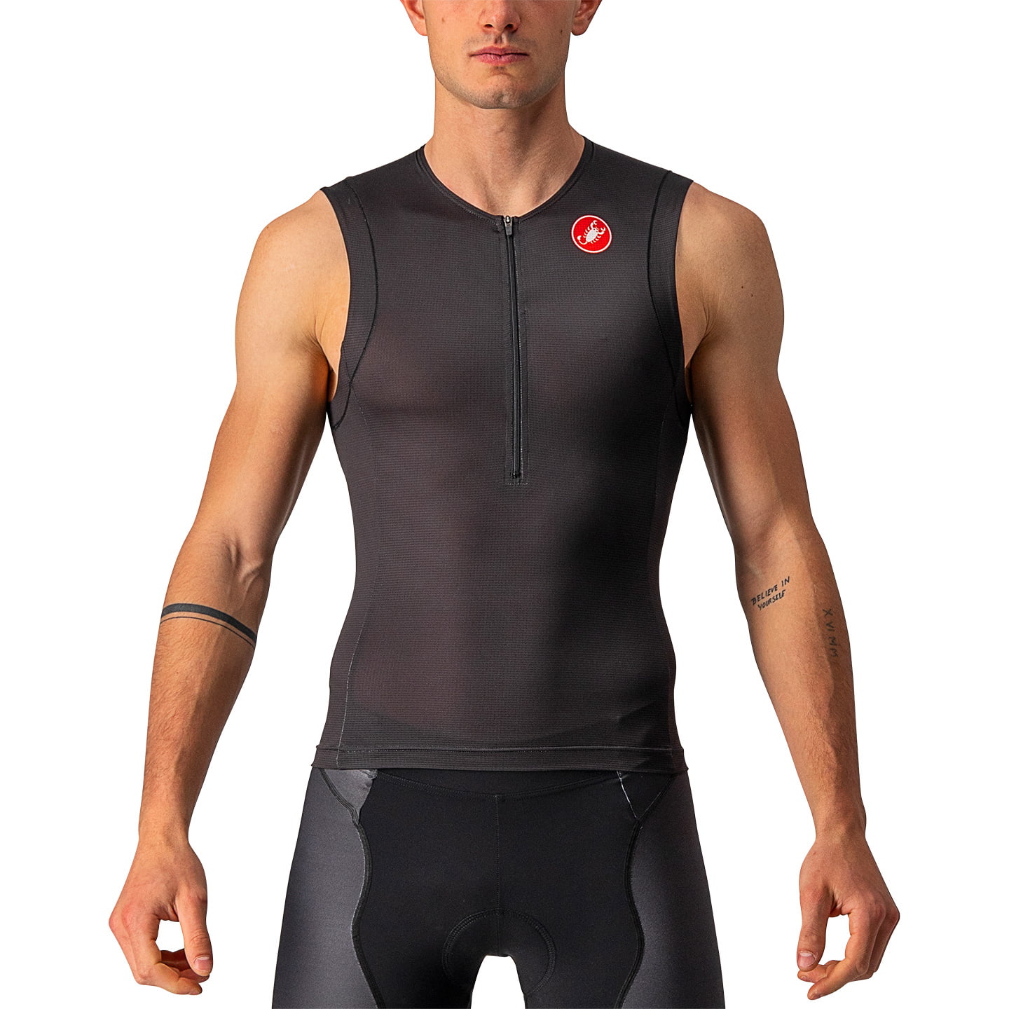 CASTELLI Free 2 Tri Top, for men, size M, Triathlon singlet, Triathlon clothes