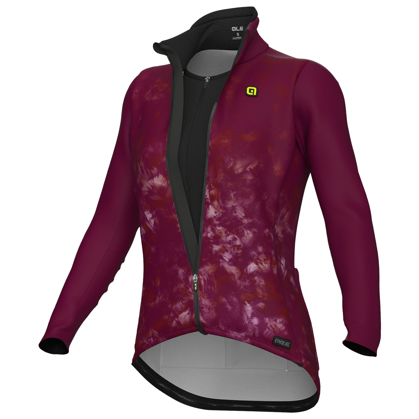 ALÉ Dames Winterjack Ghostly dames thermofietsjack, Maat M, Fietsjas,