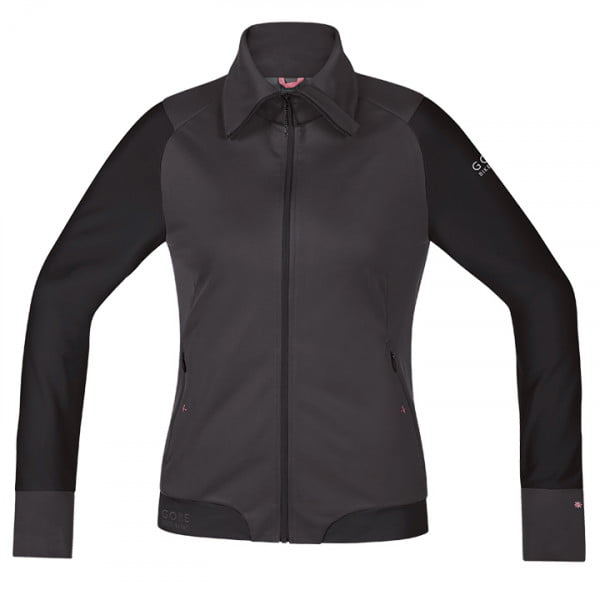 Giacca antivento donna Power Trail marrone-nera Giacca antivento donna Power Trail marrone-nera