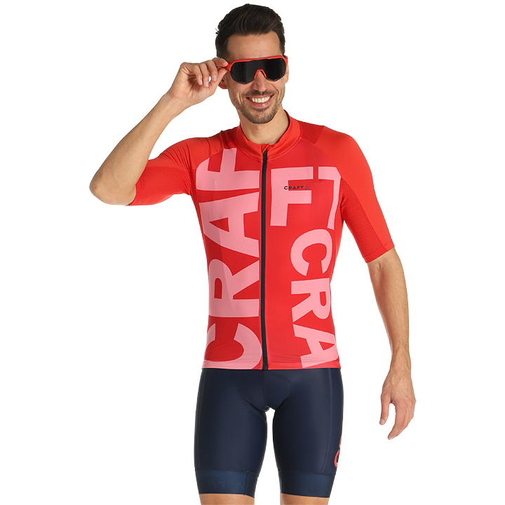 CRAFT Endurance Set (fietsshirt + fietsbroek) set (2 artikelen), voor heren