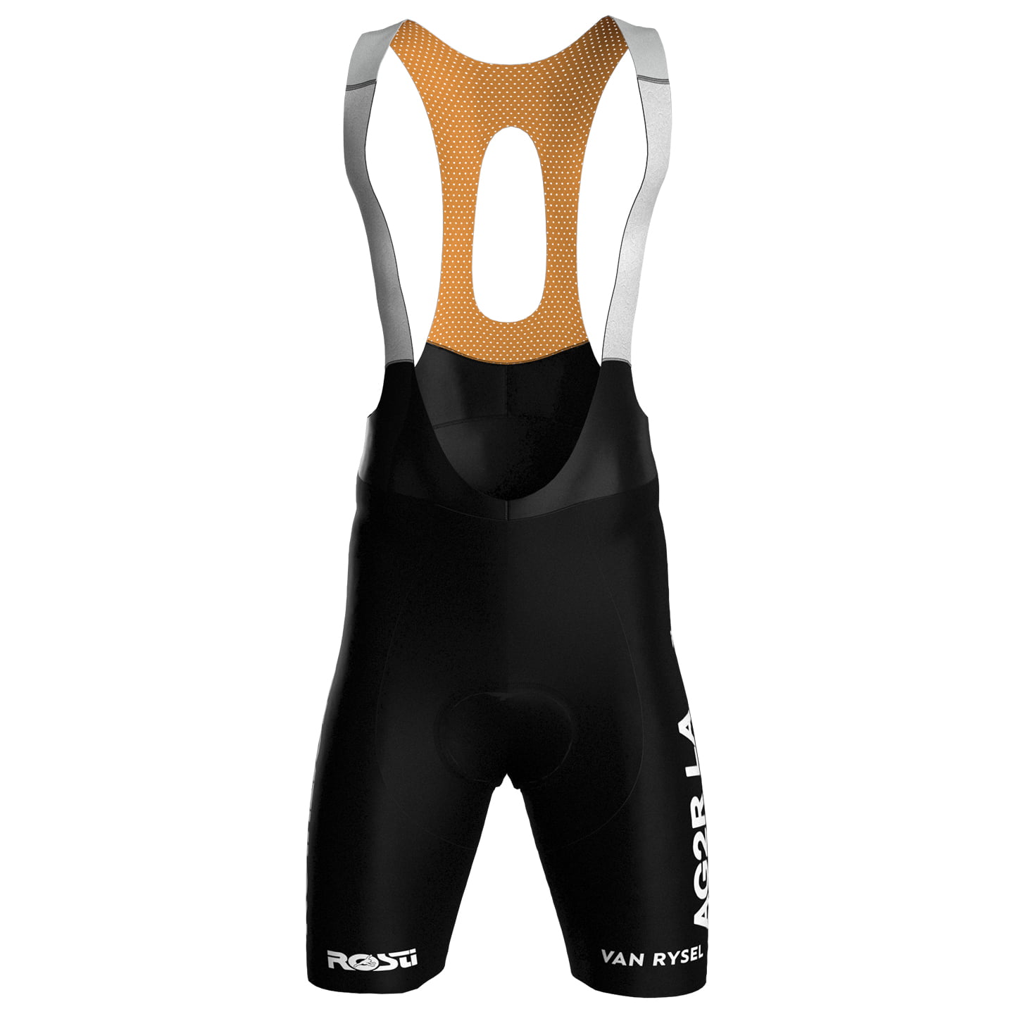 DECATHLON AG2R LA MONDIALE Race 2024 Bib Shorts Bib Shorts, for men, size 2XL, Cycle trousers, Cycle gear