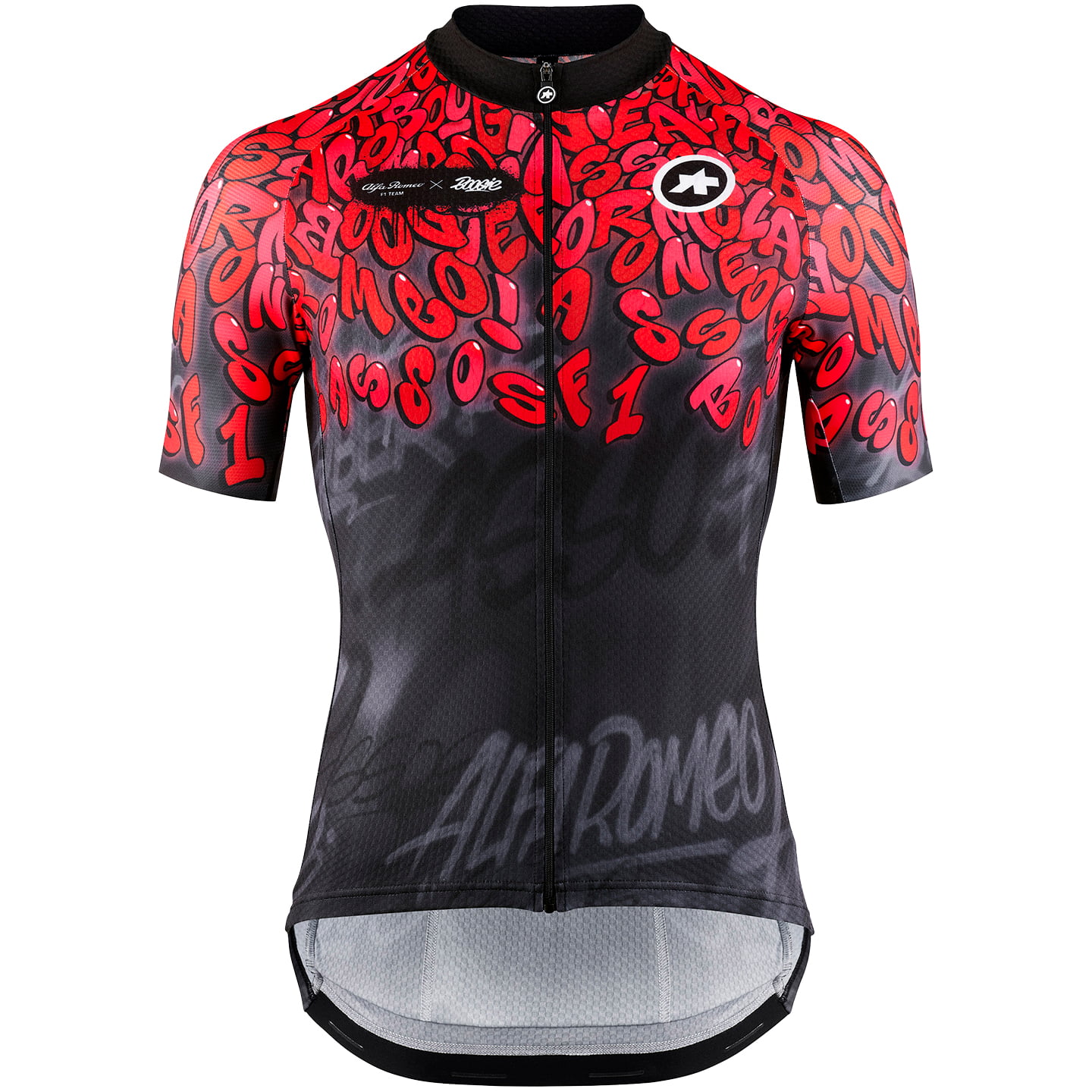 ASSOS Mille GTS C2 Alfa Romeo Short Sleeve Jersey Short Sleeve Jersey, for men, size 2XL, Cycling jersey, Cycle clothing