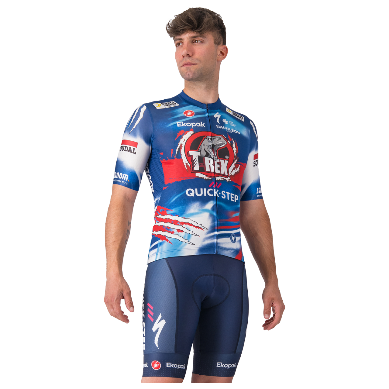 Completo Ciclismo Abbigliamento Quick Step Ciclismo Set (2