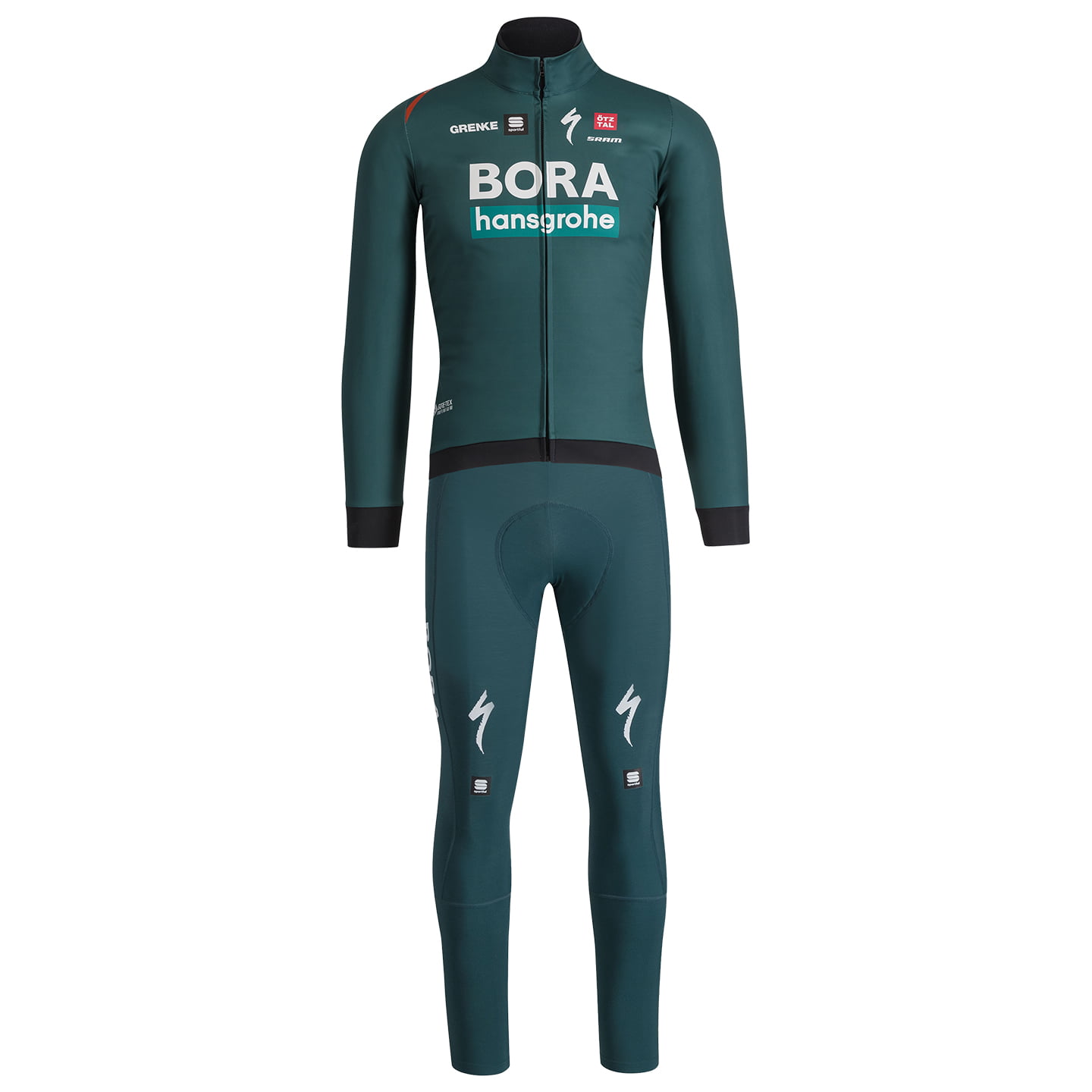 BORA-hansgrohe Fiandre 2024 Set (winter jacket + cycling tights) Set (2 pieces), for men