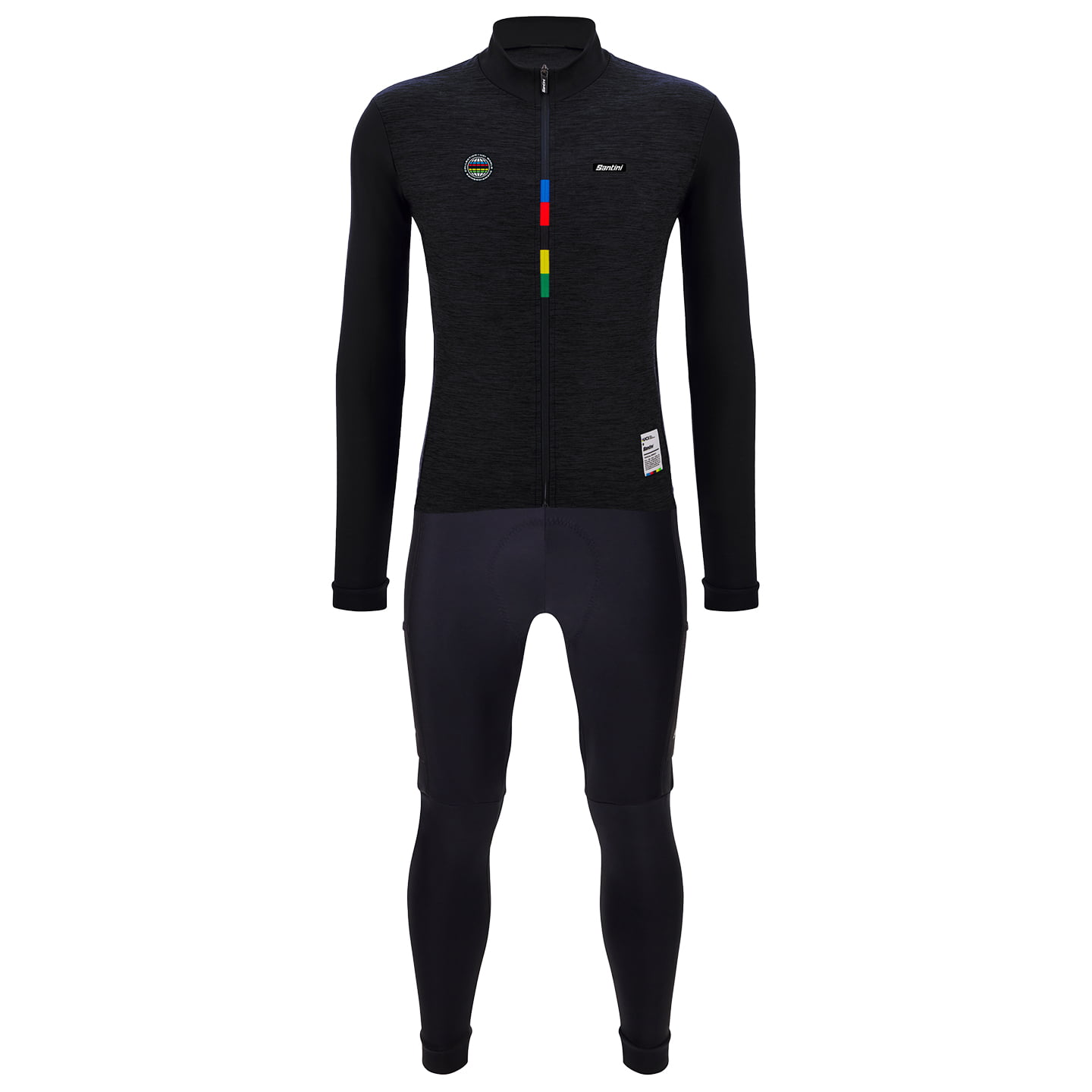 UCI WORLD CHAMPION Mondo 2025 Set (fietsshirt + fietsbroek) set (2 artikelen),