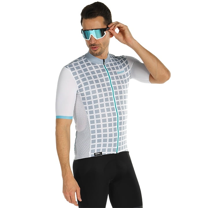 SANTINI Mito Grido Short Sleeve Jersey Short Sleeve Jersey, for men, size L, Cycling jersey, Cycling clothing