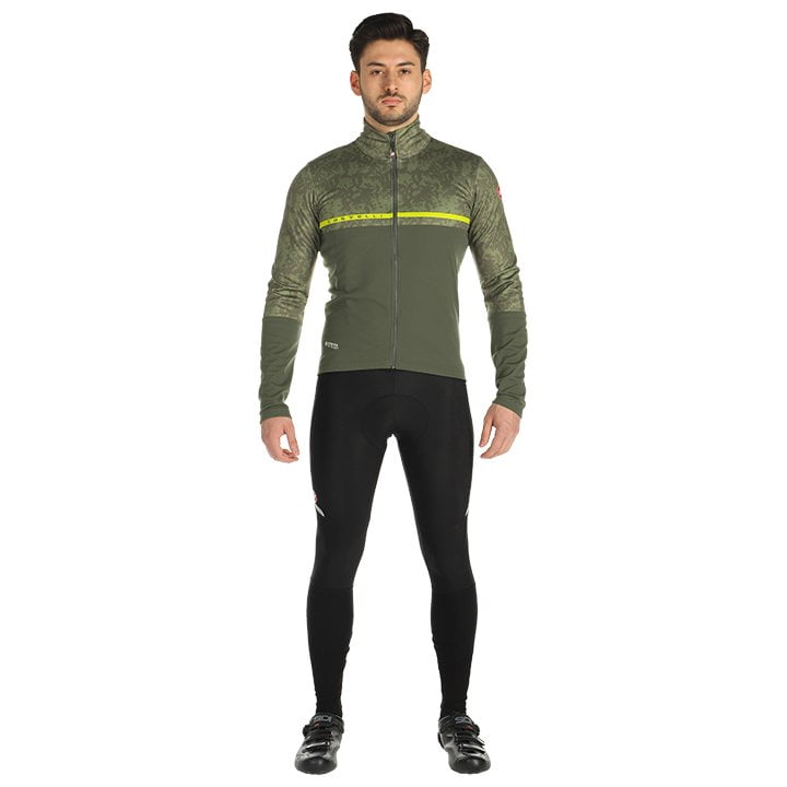 CASTELLI Finestre Set (winter jacket + cycling tights) Set (2 pieces), for men