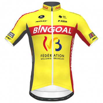WALLONIE-BRUXELLES fietsshirt met korte mouwen 2020 WALLONIE-BRUXELLES fietsshirt met korte mouwen 2020
