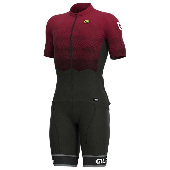 ALÉ Magnitude Set (fietsshirt + fietsbroek) set (2 artikelen), voor heren