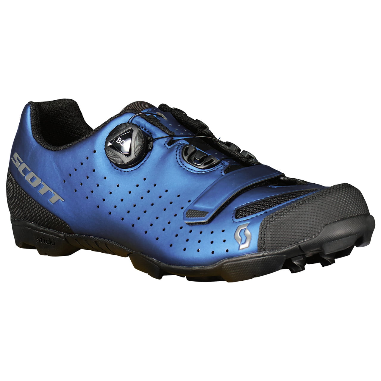 Steen Er is een trend Dierbare SCOTT MTB-schoenen Comp Boa 2023 blauw - zwart