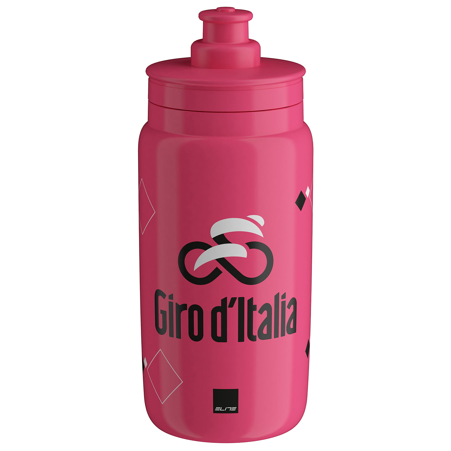 ELITE Bidon Fly Teams 2025 Giro D'Italia 550 ml bidon, voor heren, Fietsbidon,