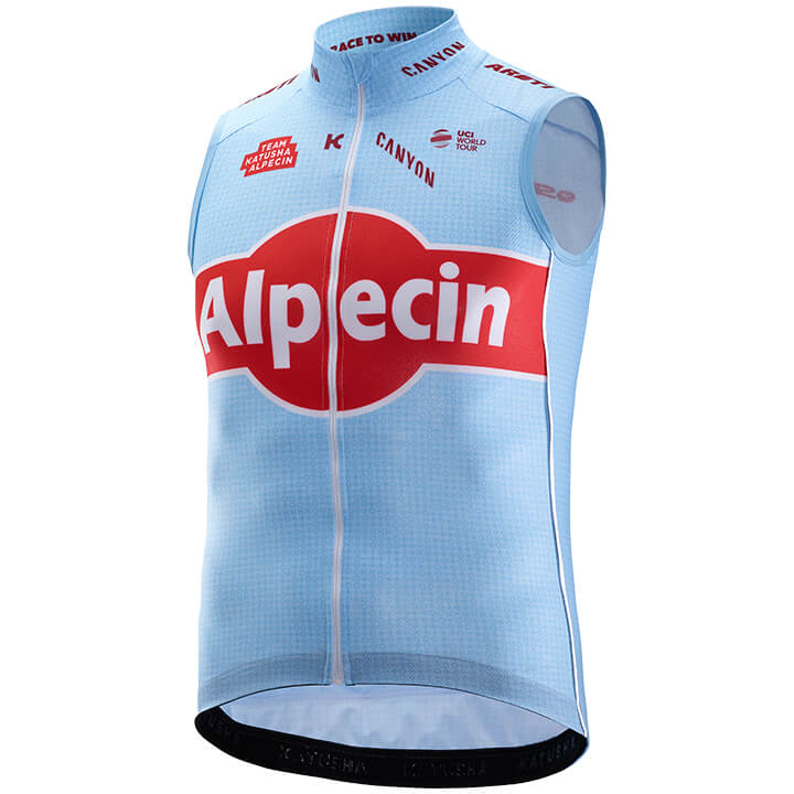 TEAM KATUSHA ALPECIN 2019 Wind Vest Wind Vest, for men, size S, Cycling vest, Cycling clothing