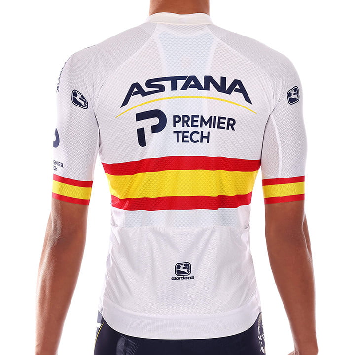 ASTANA - PREMIER TECH fietsshirt met korte mouwen FRC Spaans kampioen 2021