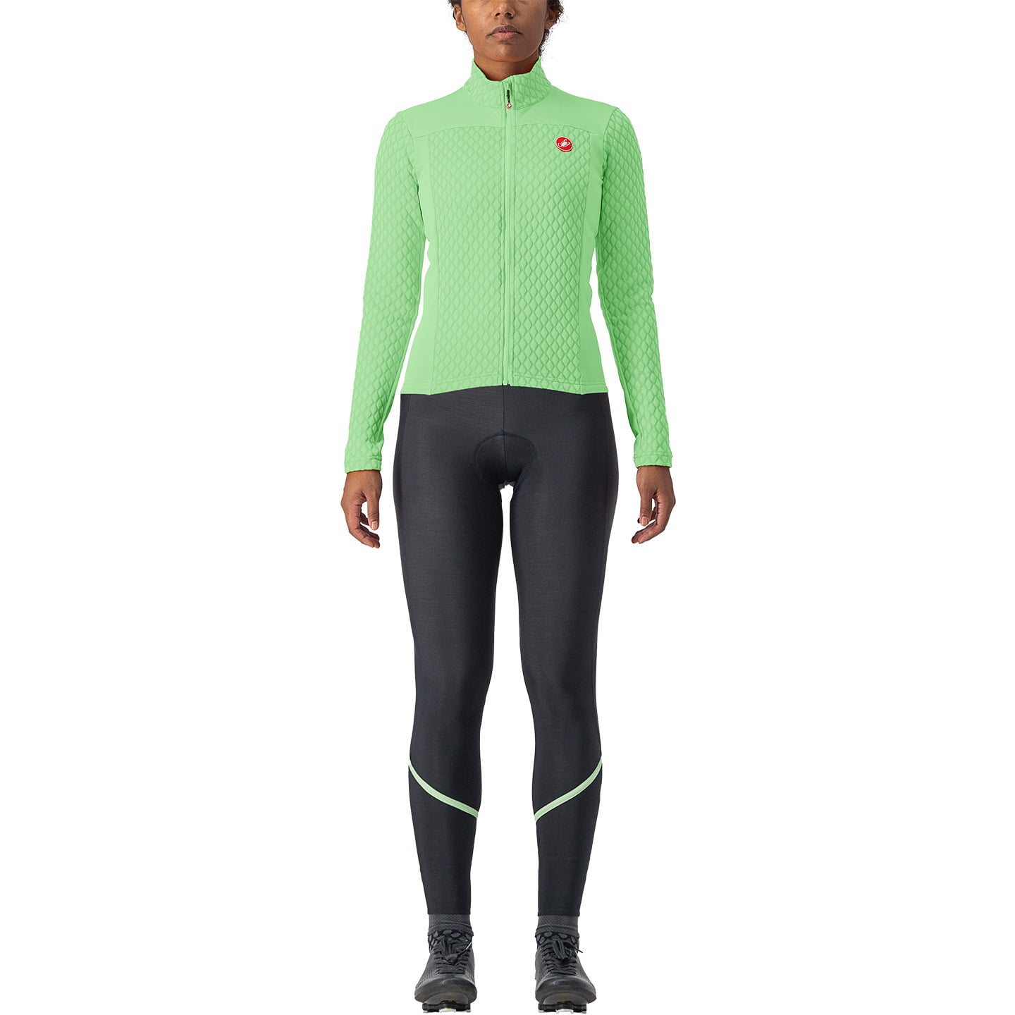 CASTELLI Sfida 2 Dames set (winter fietsjack + lange koersbroek) dames set (2