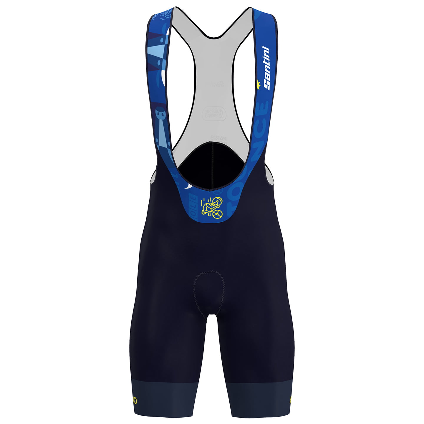 TOUR DE FRANCE Korte koersbroek Torino 2024 korte koersbroek, voor heren, Maat