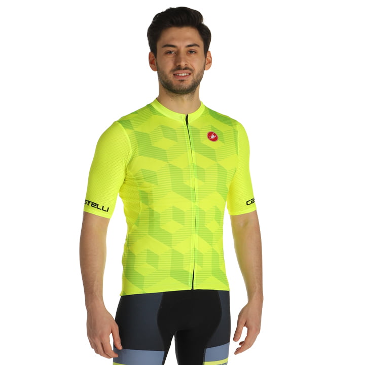 CASTELLI Shirt met korte mouwen Competizione 2 Cubi fietsshirt met korte mouwen,