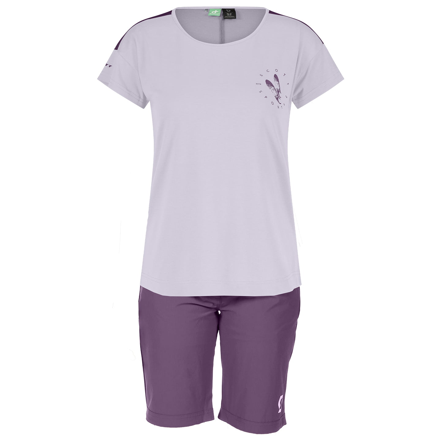 SCOTT Trail Flow Dri Dames set (fietsshirt + fietsbroek) dames set (2