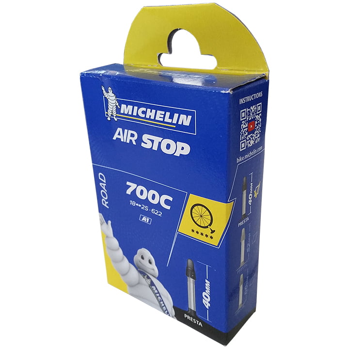 MICHELIN Presta 40 (A1 18/23-622) 27/28 inch R Road Bike Tube, Bike tyre, Bike accessories